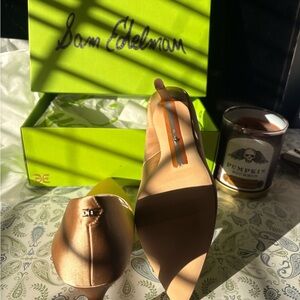 Sam Edelman Shimmering Gold Pumps